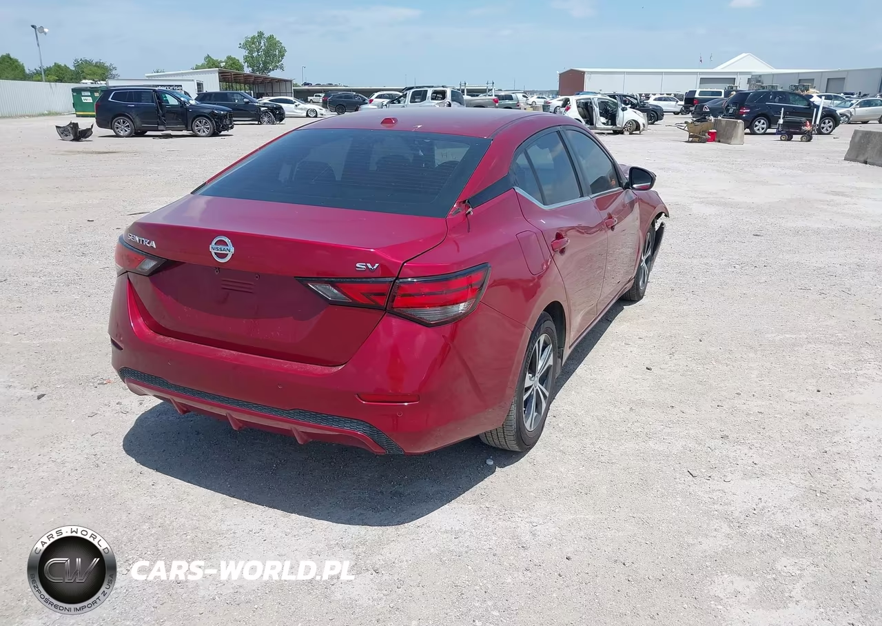2023 Nissan Sentra Sv Xtronic Cvt VIN:3N1AB8CV0PY279456 - 4