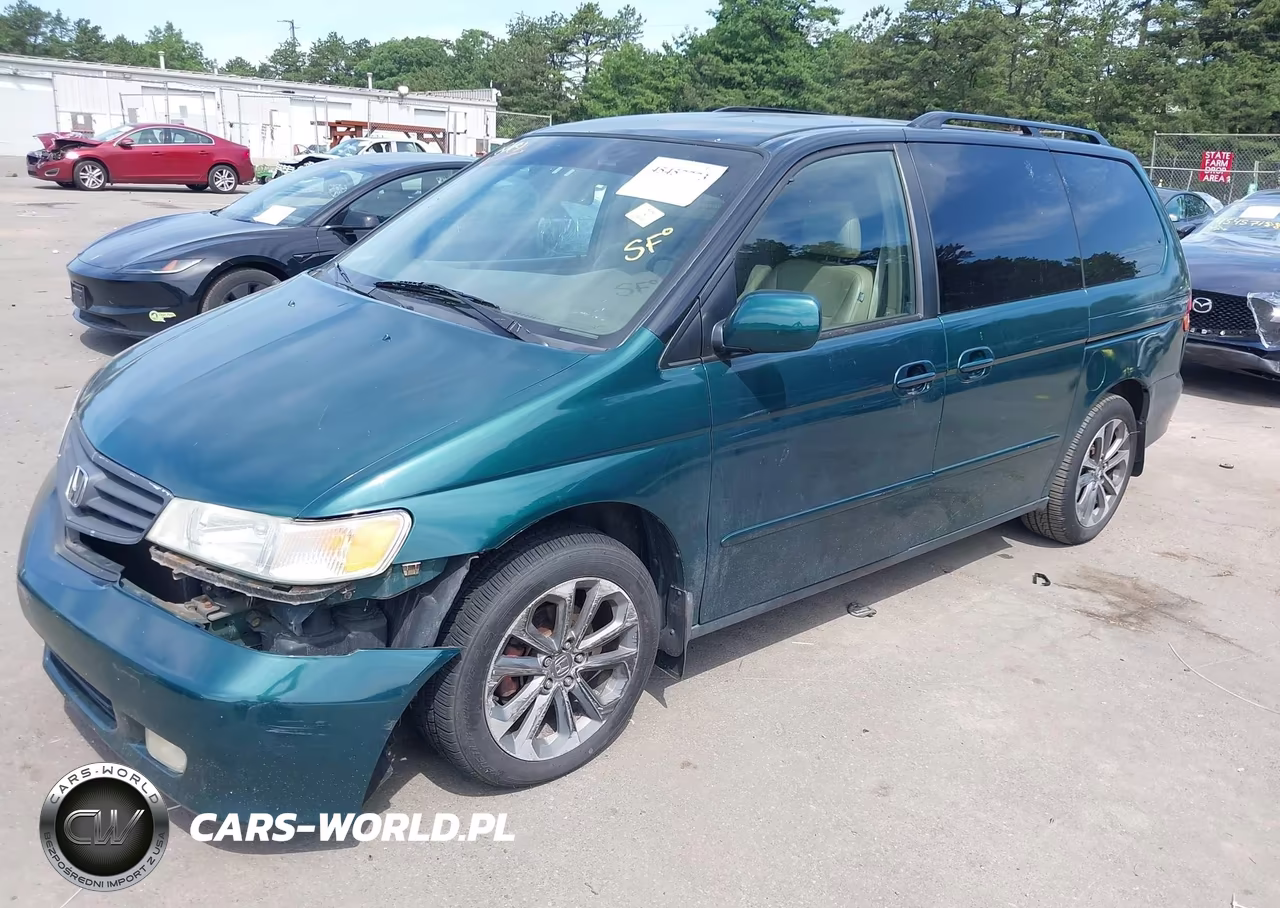 2002 Honda Odyssey Ex-L VIN:2HKRL18992H588218 - 2