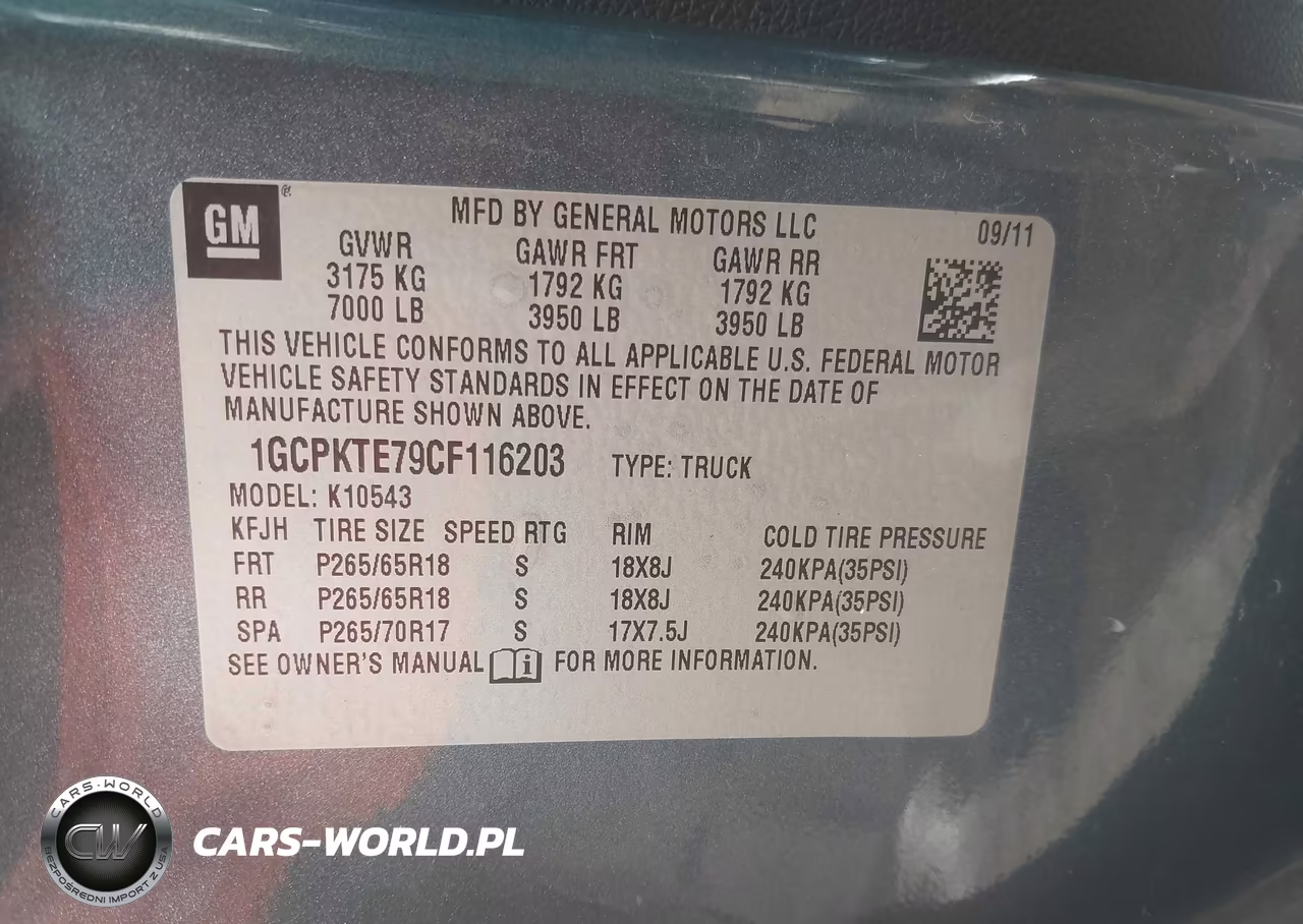 2012 Chevrolet Silverado 1500 Ltz VIN:1GCPKTE79CF116203 - 9