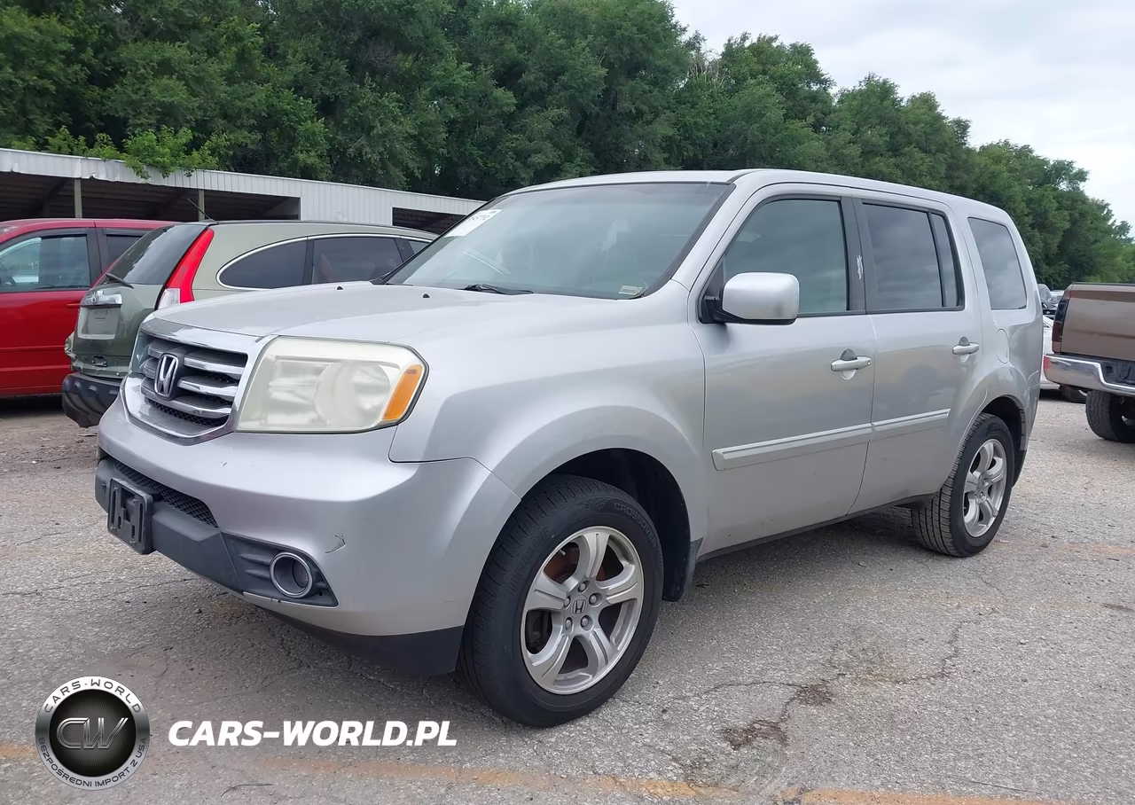 2013 Honda Pilot Ex-L VIN:5FNYF3H65DB013670 - 2
