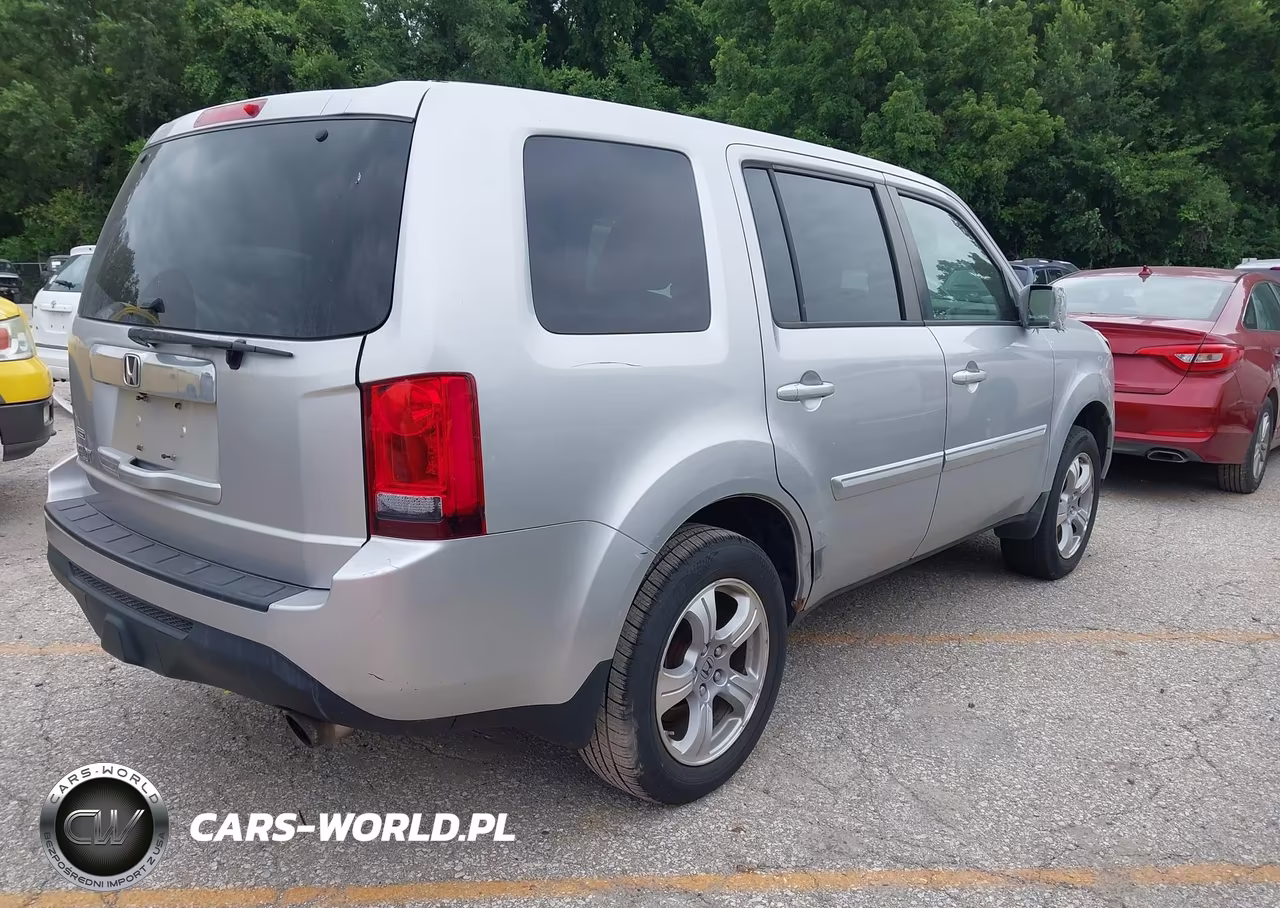 2013 Honda Pilot Ex-L VIN:5FNYF3H65DB013670 - 4