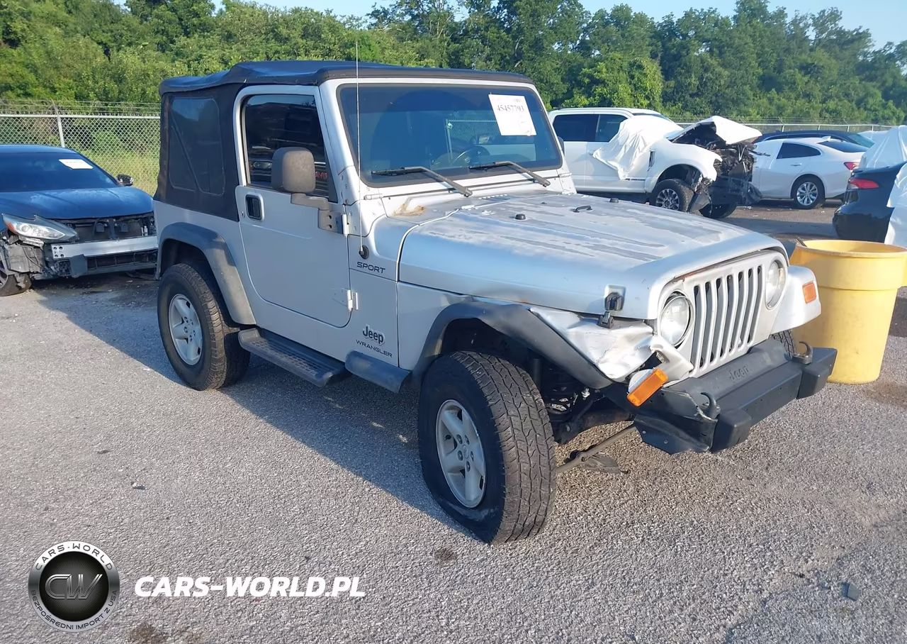 2003 Jeep Wrangler Sport VIN:1J4FA49S63P339810 - 6