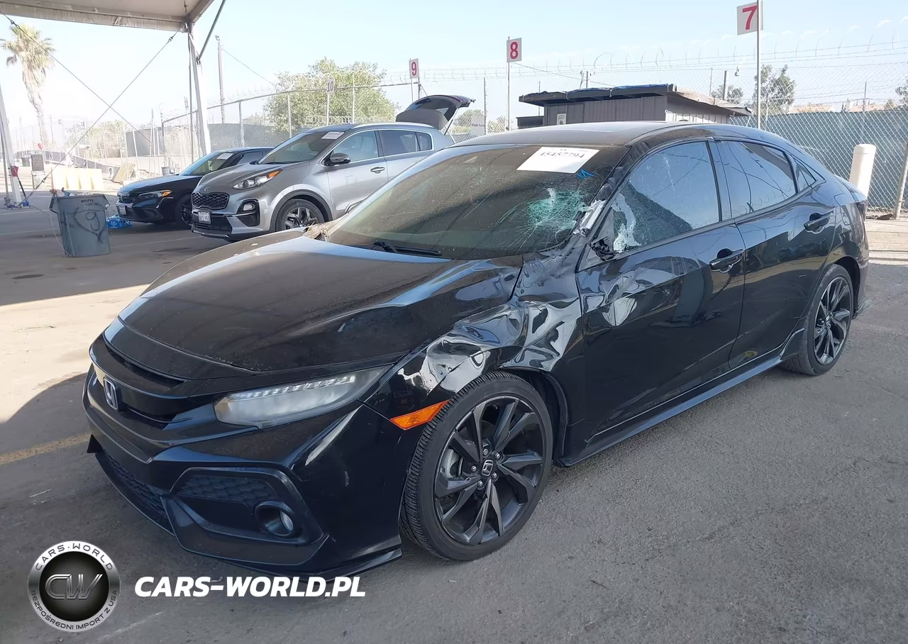 2017 Honda Civic Sport Touring VIN:SHHFK7H99HU418570 - 2