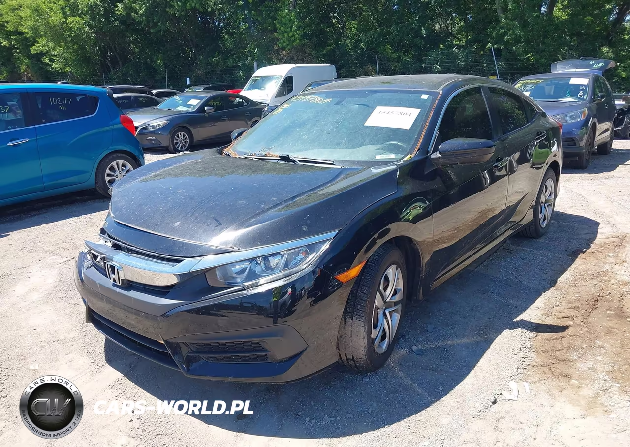 2016 Honda Civic Lx VIN:19XFC2E59GE030732 - 2