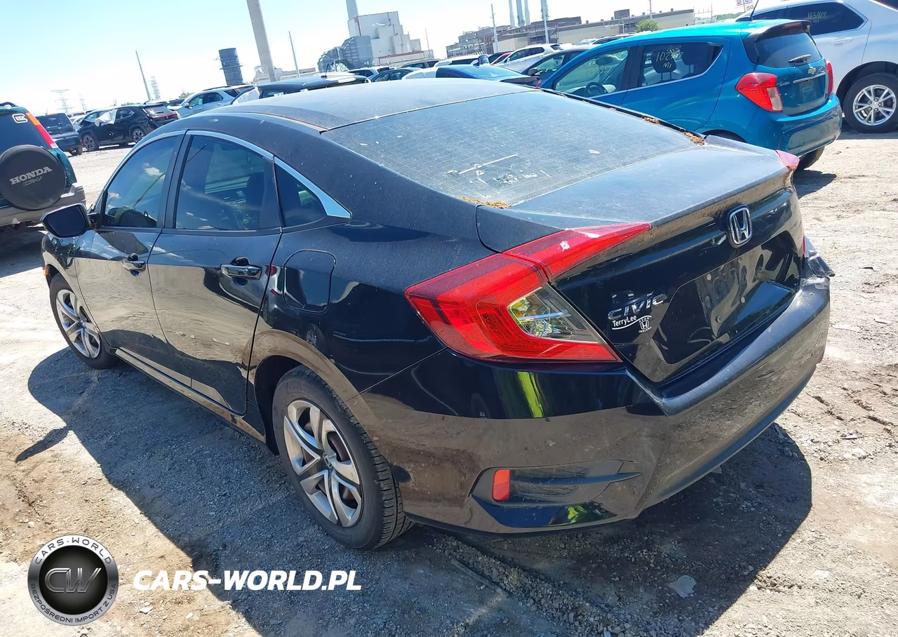 2016 Honda Civic Lx VIN:19XFC2E59GE030732 - 3