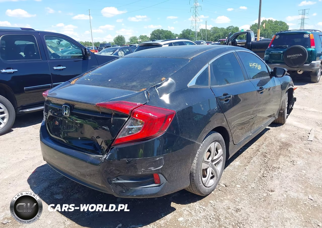 2016 Honda Civic Lx VIN:19XFC2E59GE030732 - 4
