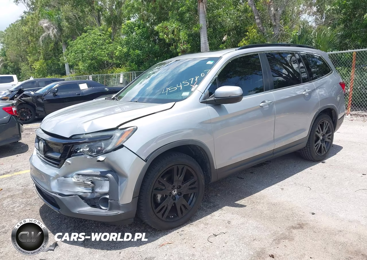 2021 Honda Pilot 2Wd Special Edition VIN:5FNYF5H25MB031336 - 2
