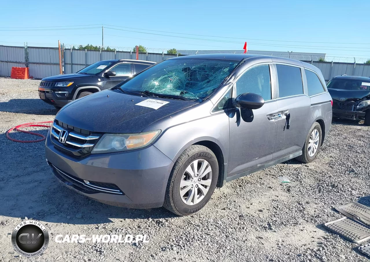 2016 Honda Odyssey Se VIN:5FNRL5H33GB025268 - 2