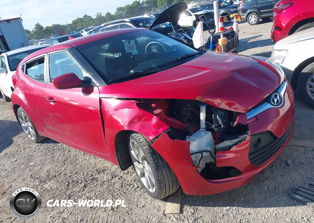 2017 Hyundai Veloster VIN:KMHTC6AD6HU317452 - 1