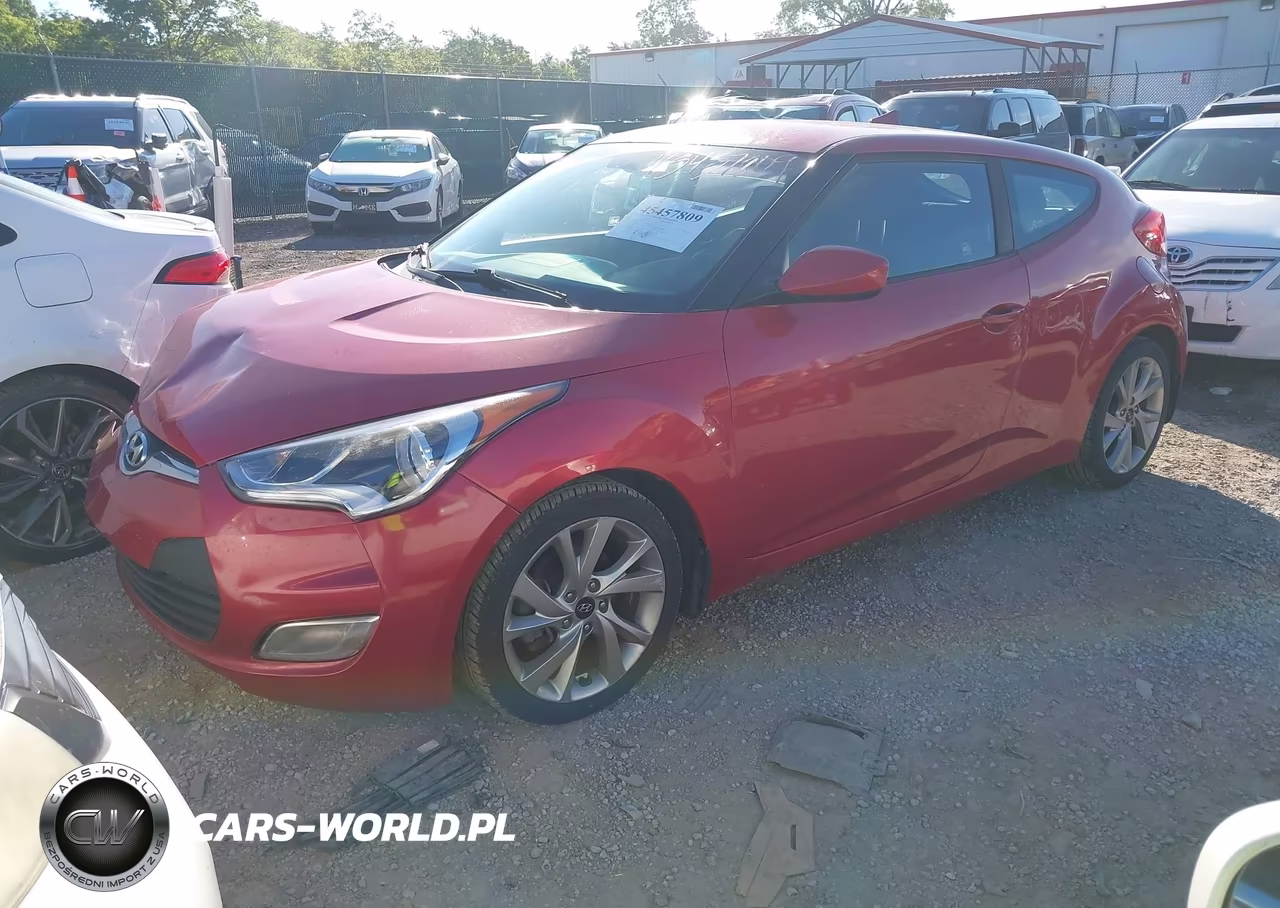 2017 Hyundai Veloster VIN:KMHTC6AD6HU317452 - 2