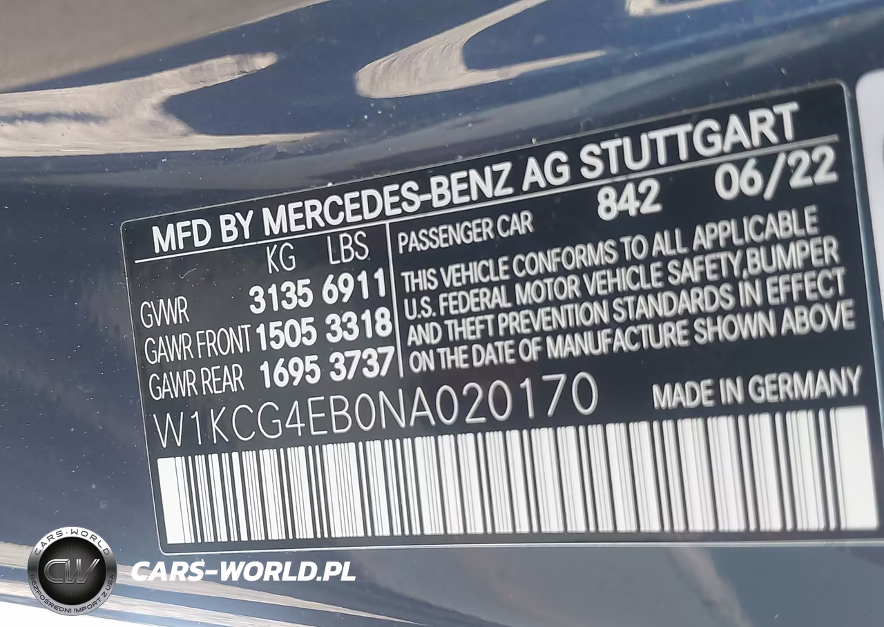 2022 Mercedes-Benz Eqs 580 4Matic VIN:W1KCG4EB0NA020170 - 9