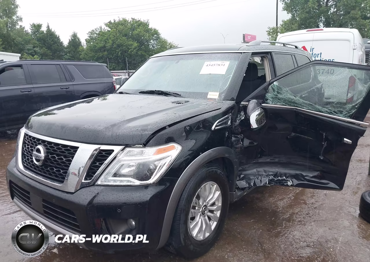 2020 Nissan Armada Sv 2Wd VIN:JN8AY2ND7LX015504 - 2