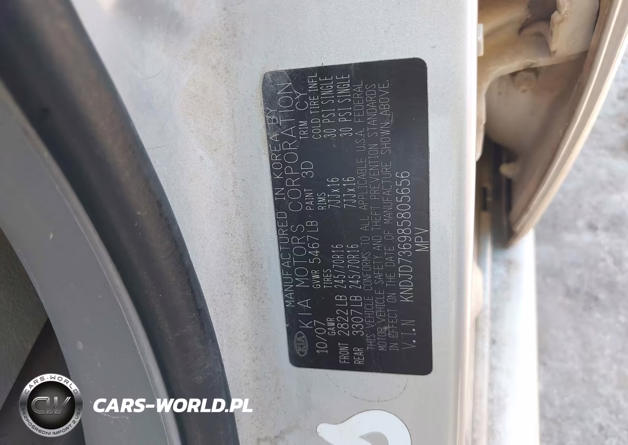 2008 Kia Sorento Ex VIN:KNDJD736985805656 - 9