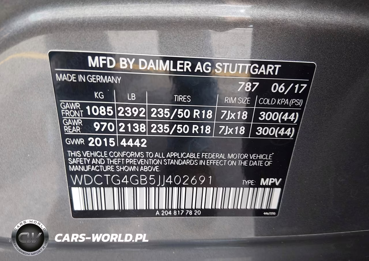 2018 Mercedes-Benz Gla 250 4Matic VIN:WDCTG4GB5JJ402691 - 9