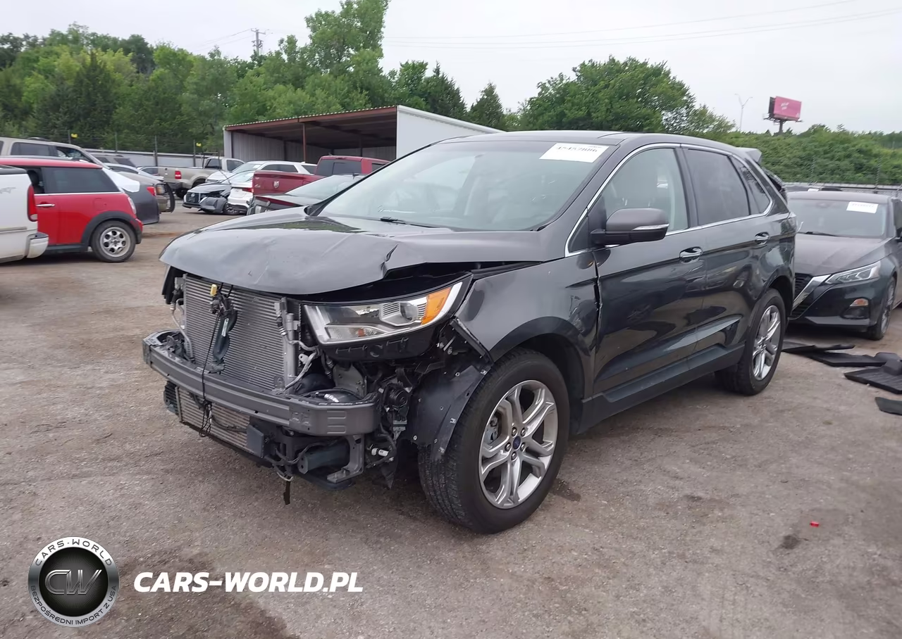 2017 Ford Edge Titanium VIN:2FMPK3K95HBC63712 - 2