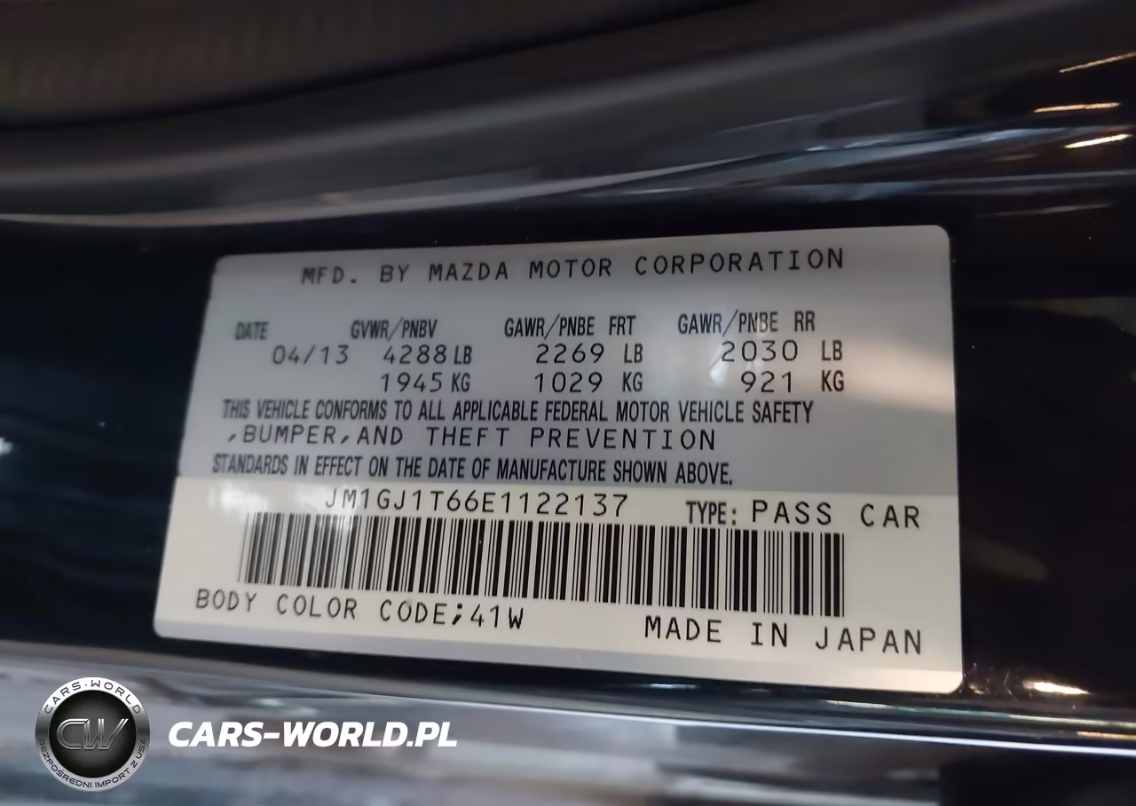 2014 Mazda Mazda6 I Touring VIN:JM1GJ1T66E1122137 - 9