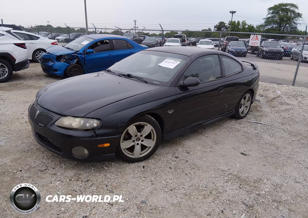 2004 Pontiac Gto VIN:6G2VX12G94L289649 - 2