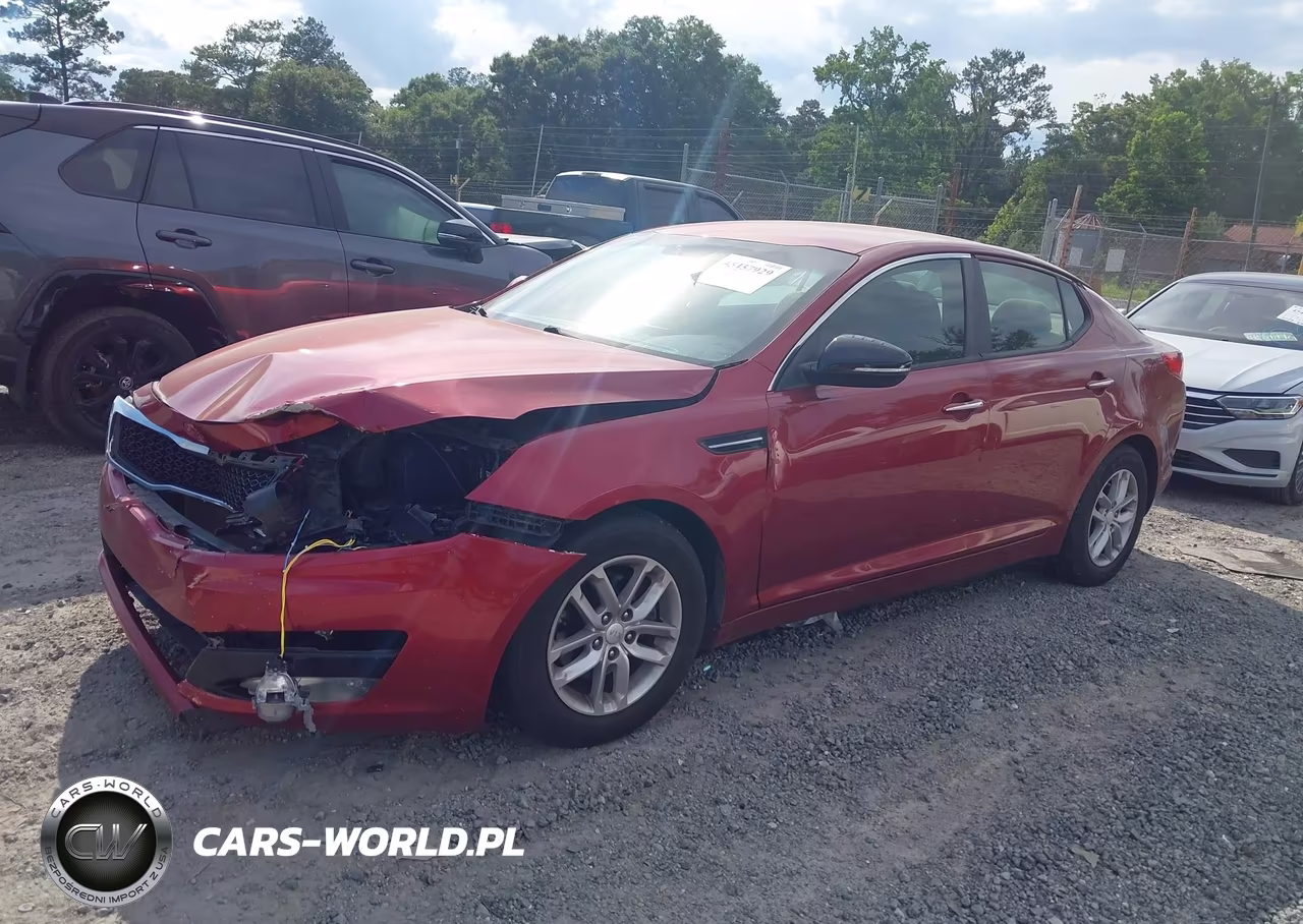 2013 Kia Optima Lx VIN:5XXGM4A75DG107314 - 2