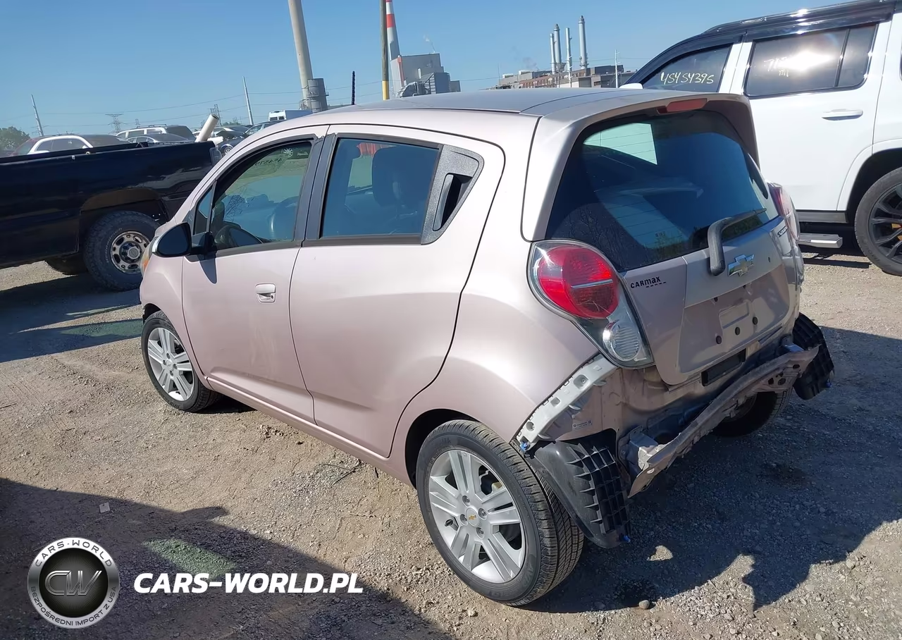 2013 Chevrolet Spark 1Lt Auto VIN:KL8CD6S92DC578937 - 3