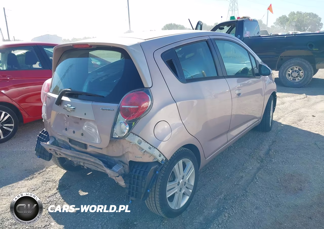 2013 Chevrolet Spark 1Lt Auto VIN:KL8CD6S92DC578937 - 4