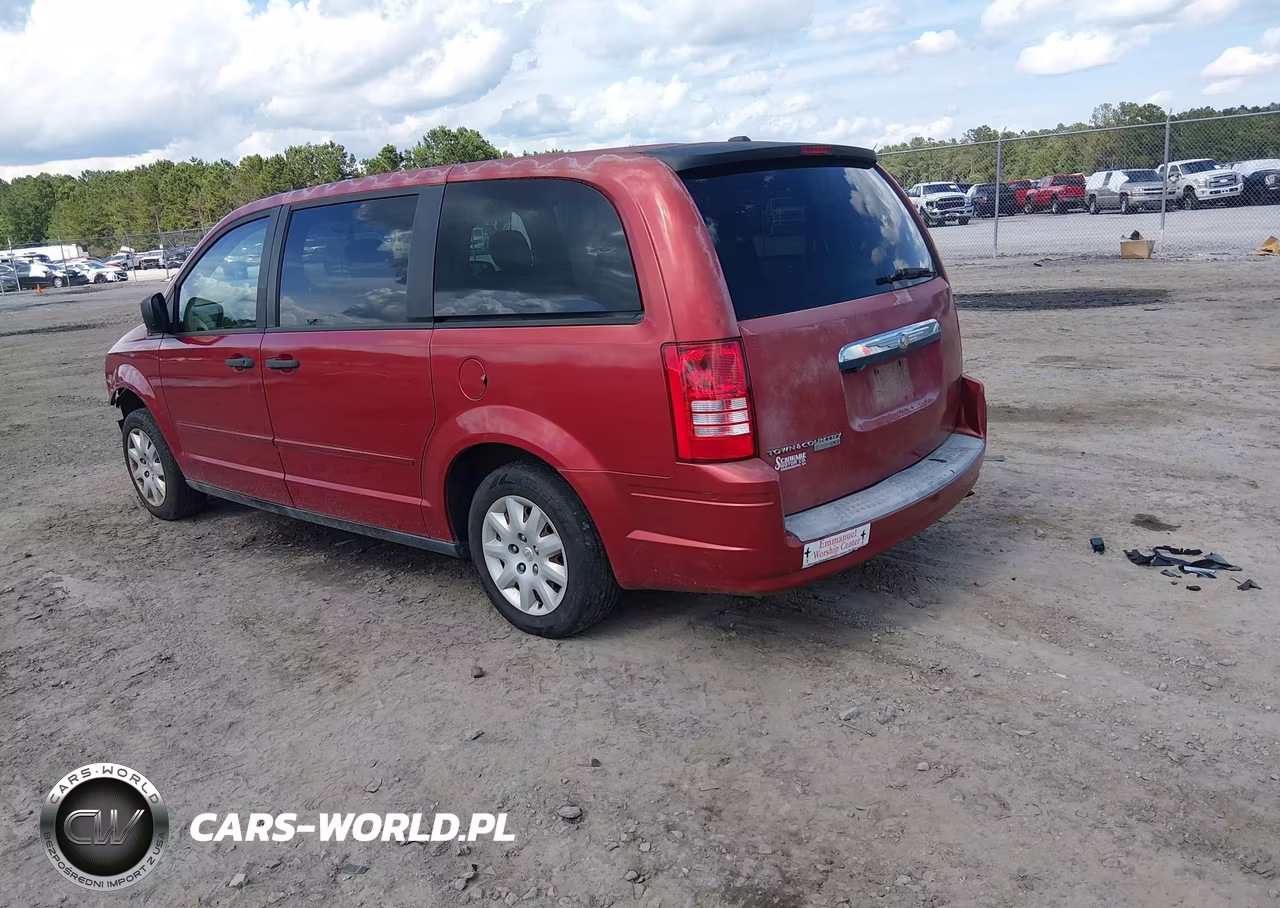2008 Chrysler Town & Country Lx VIN:2A8HR44H88R800099 - 3
