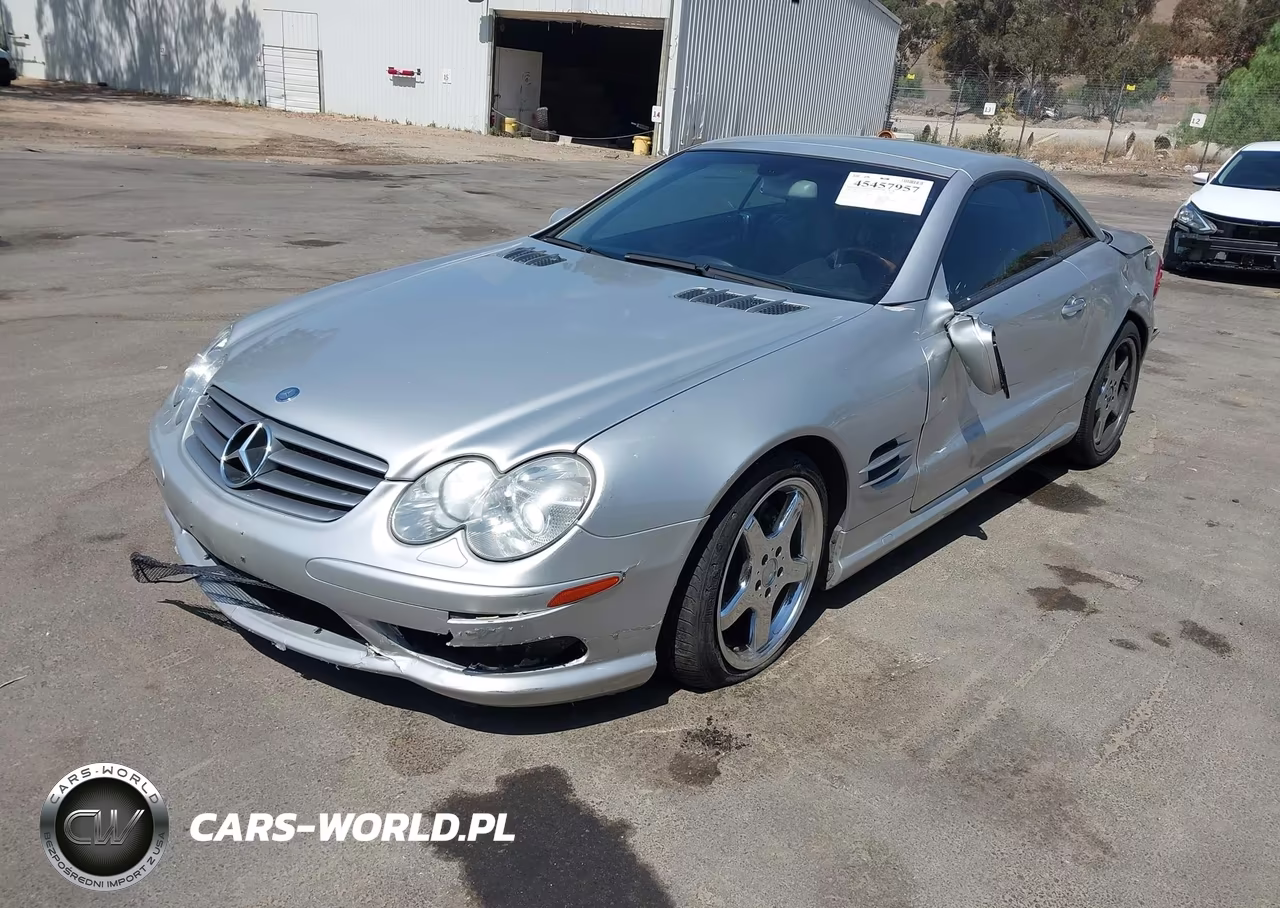 2003 Mercedes-Benz Sl 500 VIN:WDBSK75F63F020617 - 2