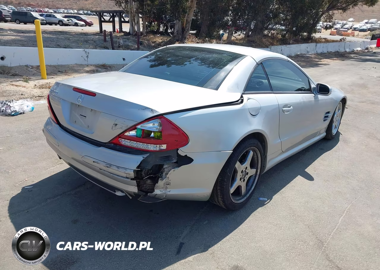 2003 Mercedes-Benz Sl 500 VIN:WDBSK75F63F020617 - 4