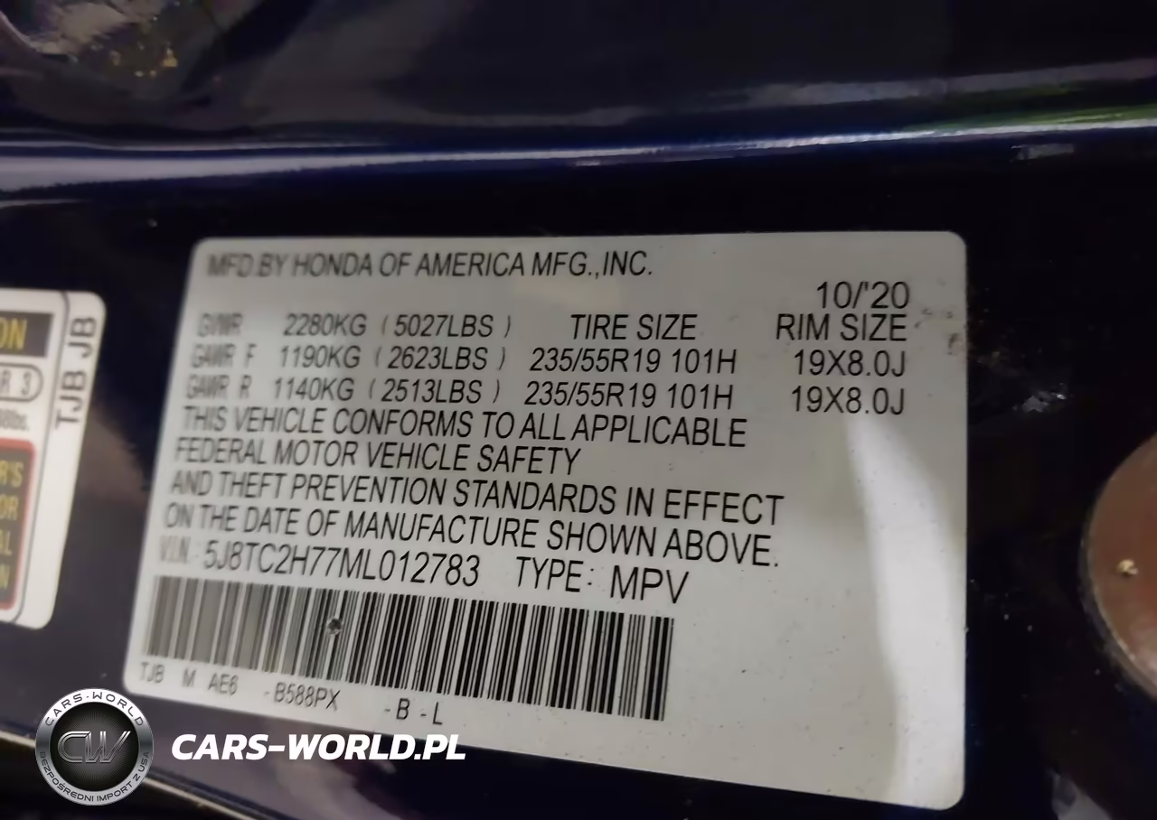 2021 Acura Rdx Advance Package-Pmc Edition VIN:5J8TC2H77ML012783 - 9