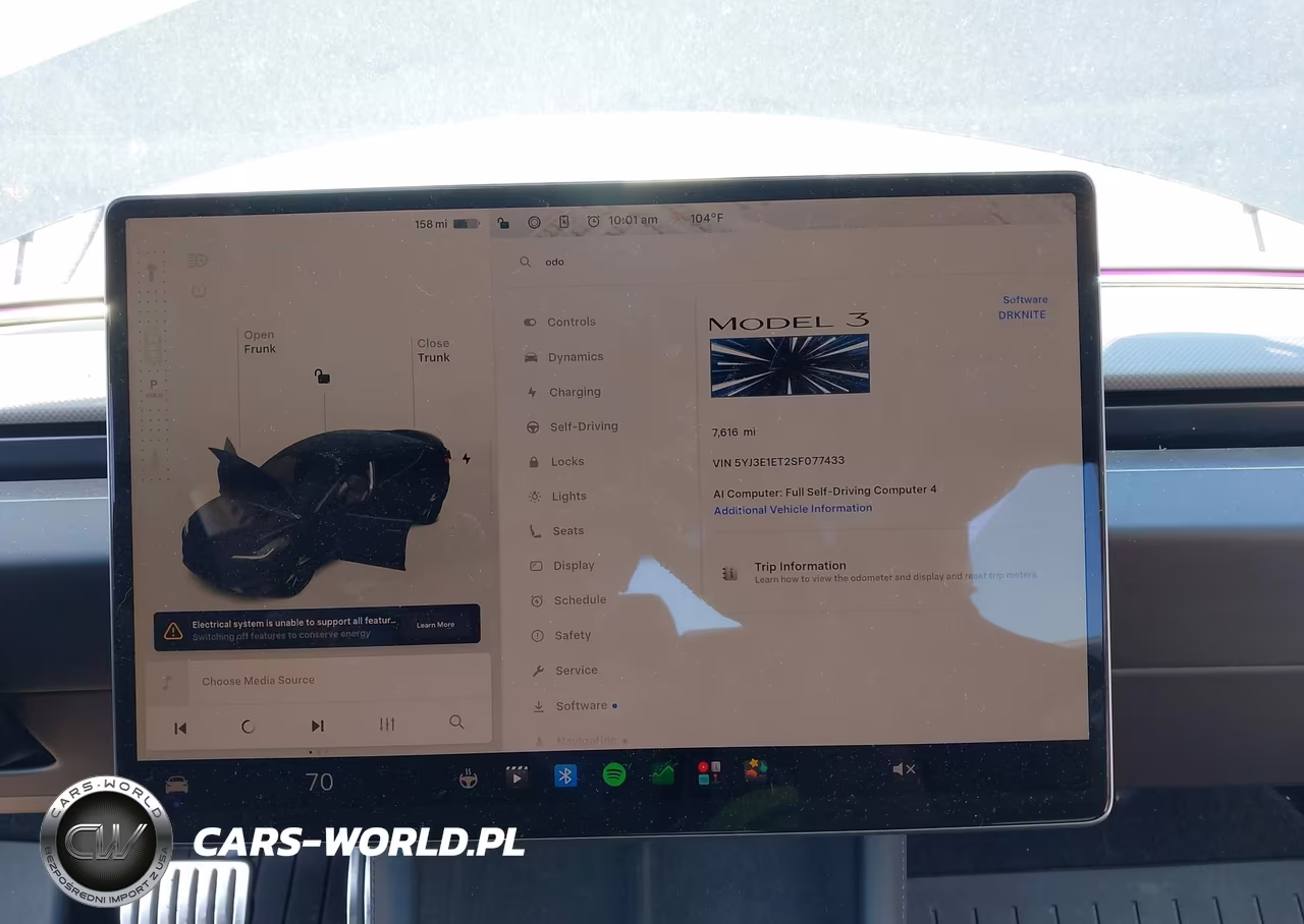 2025 Tesla Model 3 Performance All-Wheel Drive VIN:5YJ3E1ET2SF077433 - 7