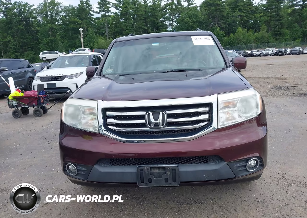 2012 Honda Pilot Ex-L VIN:5FNYF4H53CB016630 - 12