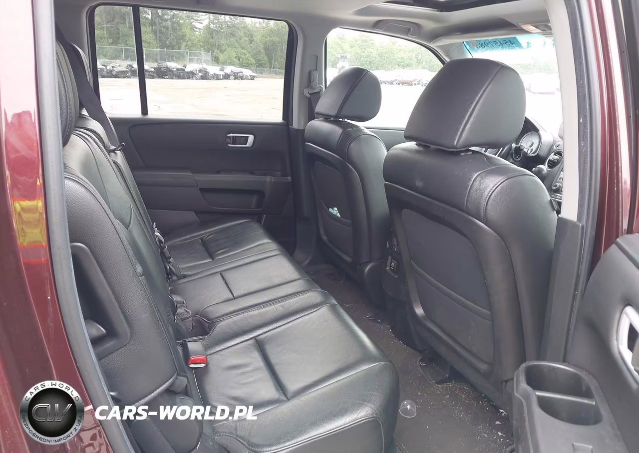 2012 Honda Pilot Ex-L VIN:5FNYF4H53CB016630 - 8