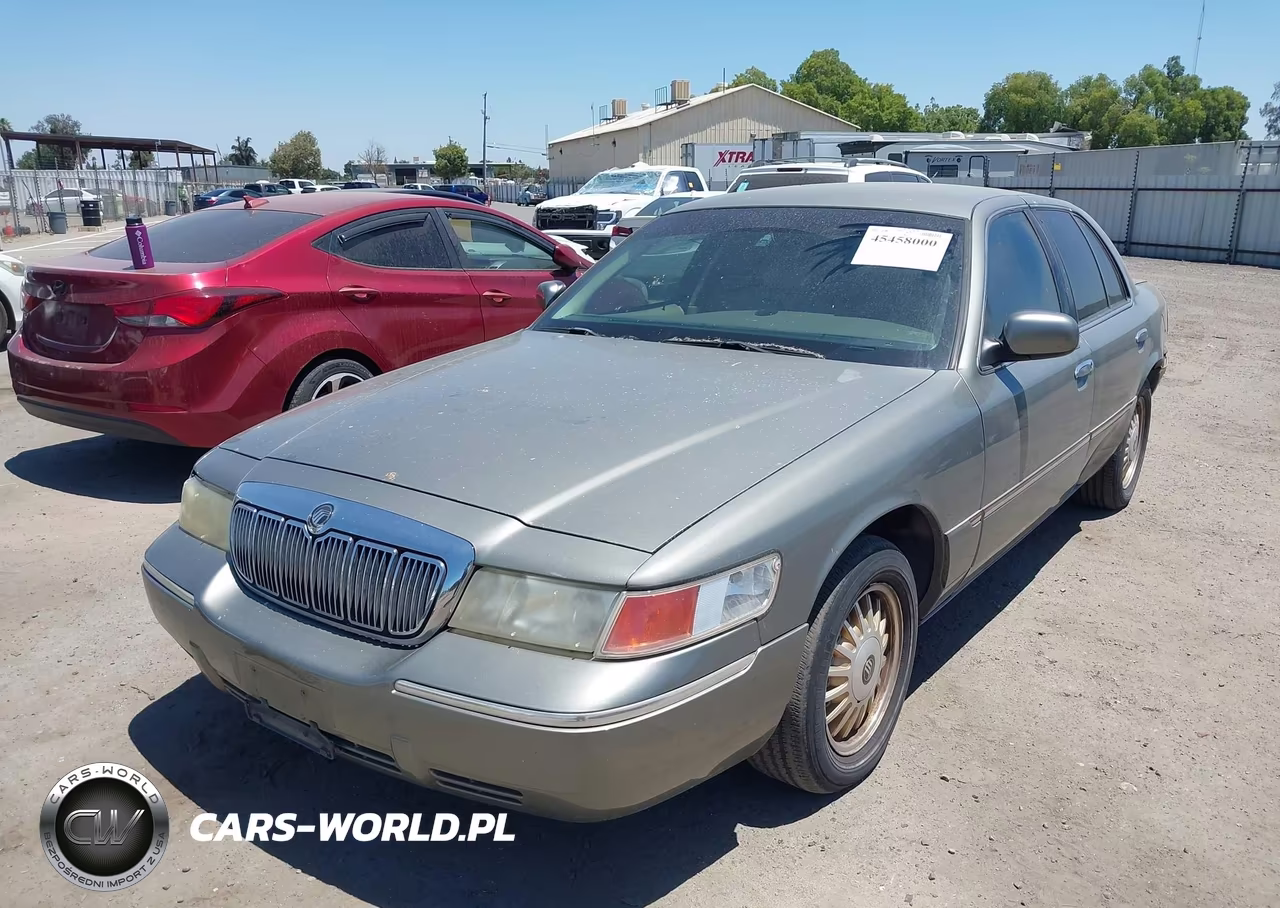 2000 Mercury Grand Marquis Ls VIN:2MEFM75W4YX685992 - 2