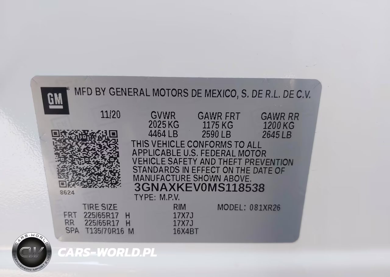 2021 Chevrolet Equinox Fwd Lt VIN:3GNAXKEV0MS118538 - 9