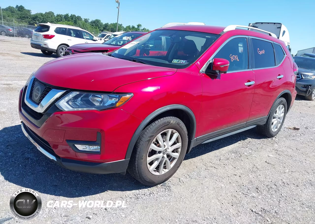 2017 Nissan Rogue Sv VIN:JN8AT2MV4HW282220 - 2