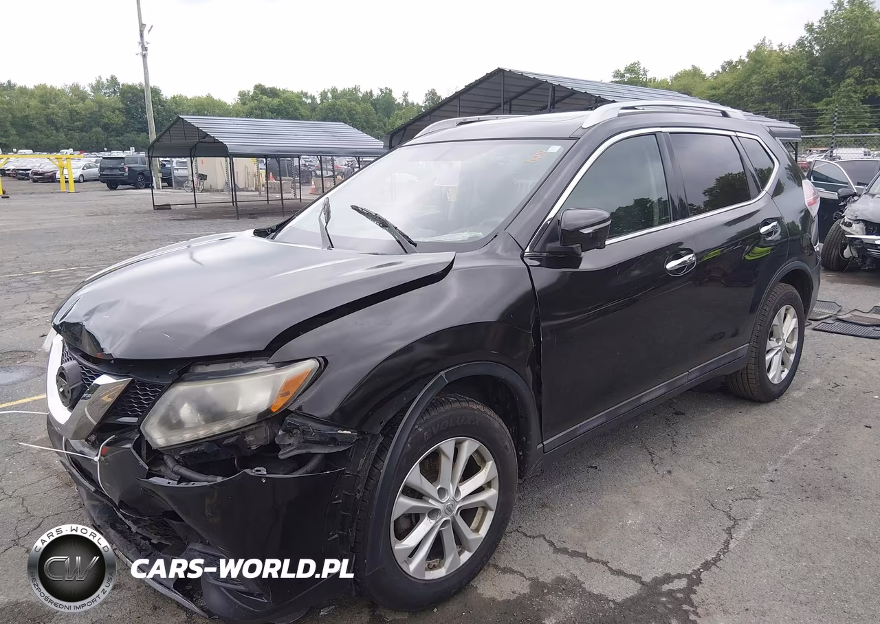 2015 Nissan Rogue Sv VIN:5N1AT2MV8FC924606 - 2
