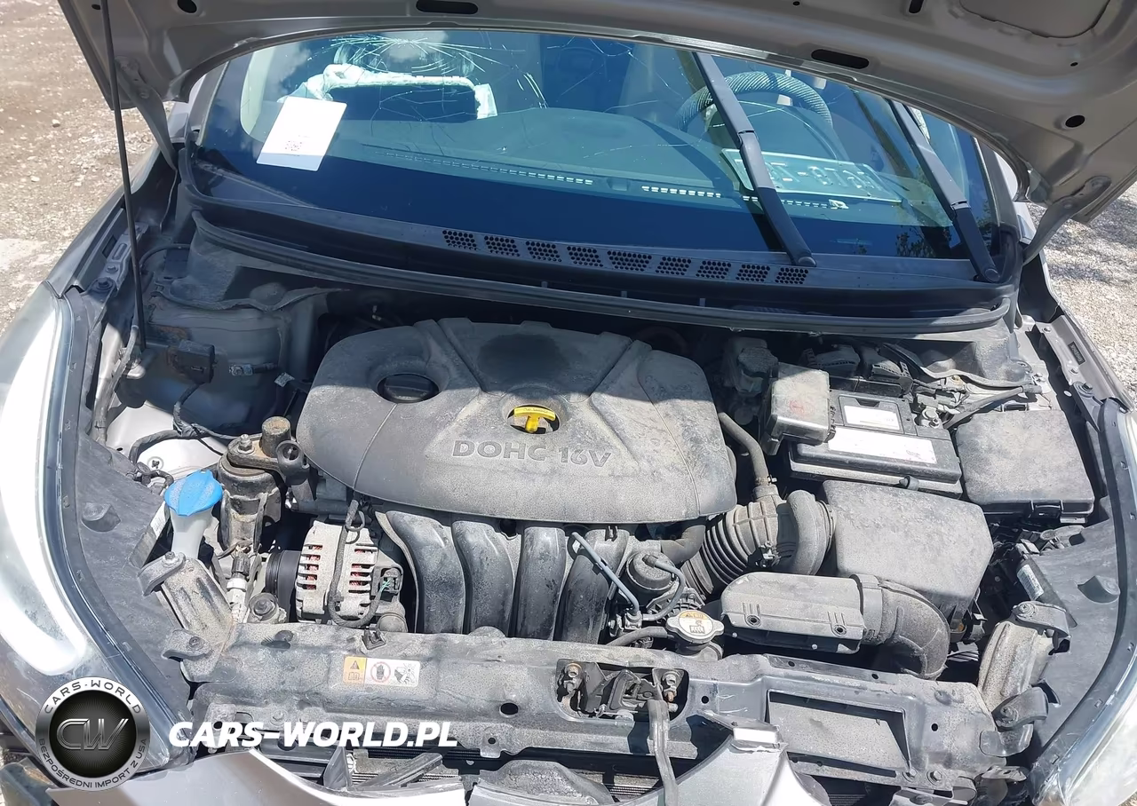2014 Hyundai Elantra Se VIN:5NPDH4AE8EH544459 - 10