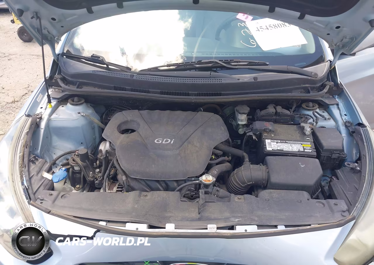 2013 Hyundai Accent Gs VIN:KMHCT5AE1DU081127 - 10
