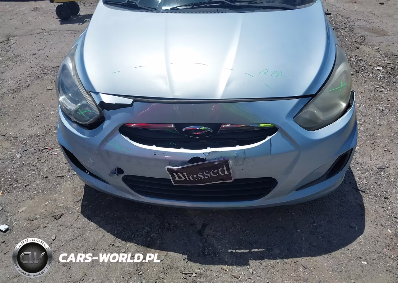 2013 Hyundai Accent Gs VIN:KMHCT5AE1DU081127 - 6