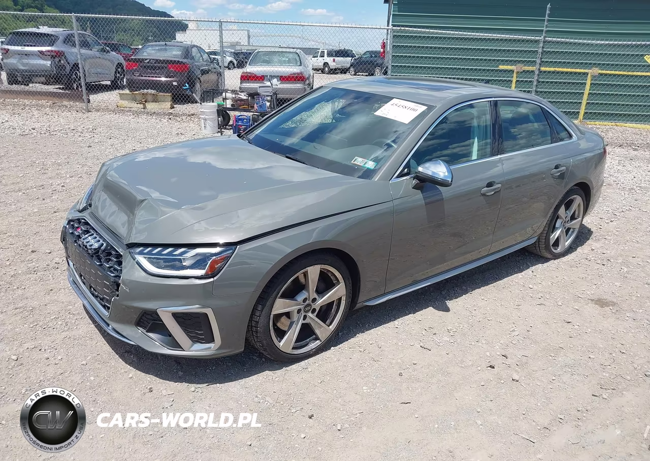 2023 Audi S4 Premium Tfsi Quattro Tiptronic VIN:WAUA4AF49PA013985 - 2