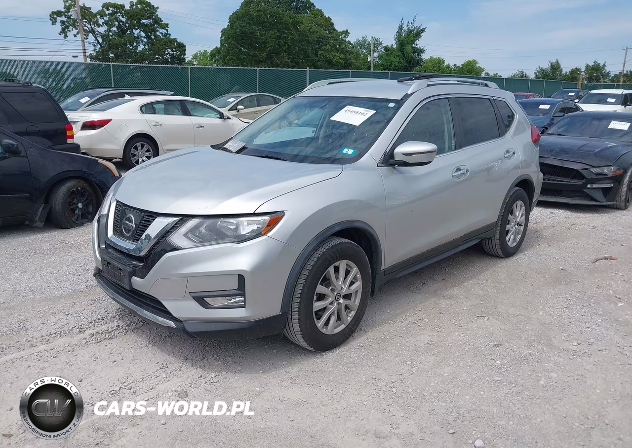2017 Nissan Rogue Sv VIN:JN8AT2MV7HW275665 - 2