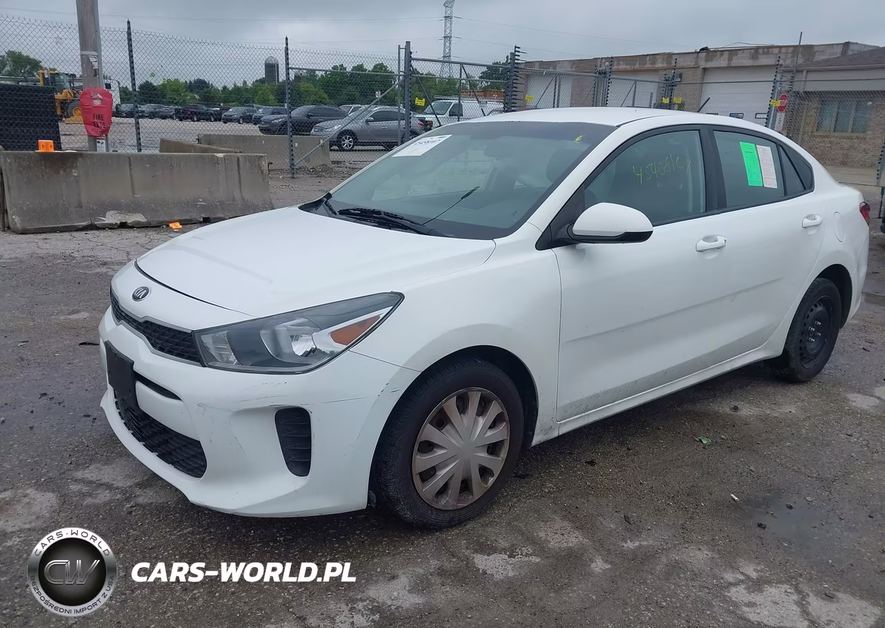 2020 Kia Rio Lx VIN:3KPA24AD0LE326349 - 2