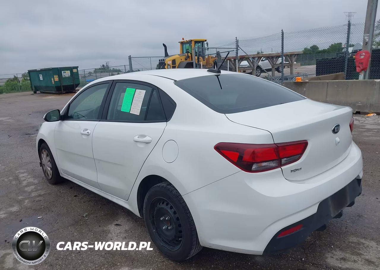 2020 Kia Rio Lx VIN:3KPA24AD0LE326349 - 3