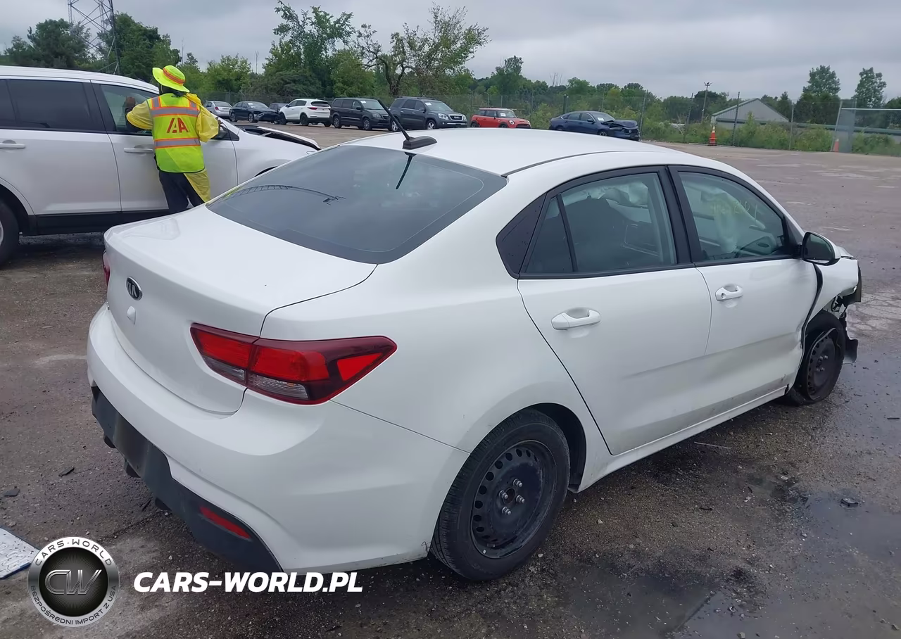 2020 Kia Rio Lx VIN:3KPA24AD0LE326349 - 4