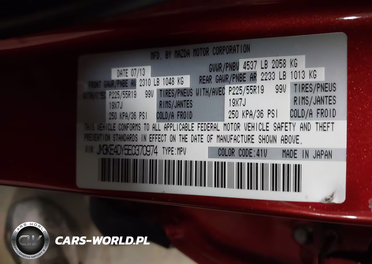 2014 Mazda Cx-5 Grand Touring VIN:JM3KE4DY5E0370974 - 9