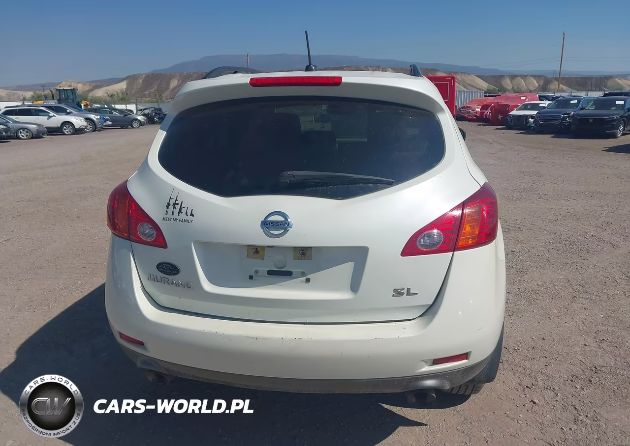 2009 Nissan Murano Sl VIN:JN8AZ18U49W027112 - 15