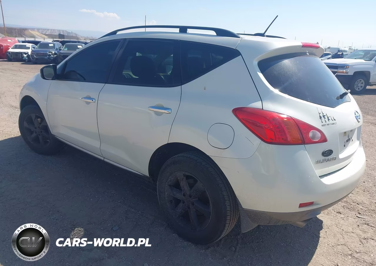 2009 Nissan Murano Sl VIN:JN8AZ18U49W027112 - 3