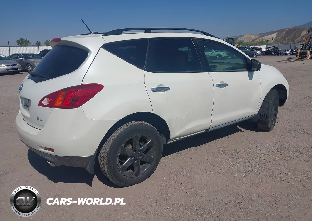 2009 Nissan Murano Sl VIN:JN8AZ18U49W027112 - 4
