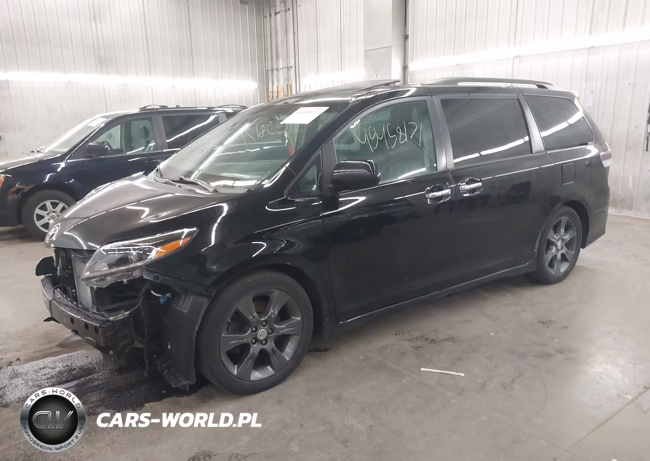 2015 Toyota Sienna Se 8 Passenger VIN:5TDXK3DC1FS599382 - 2