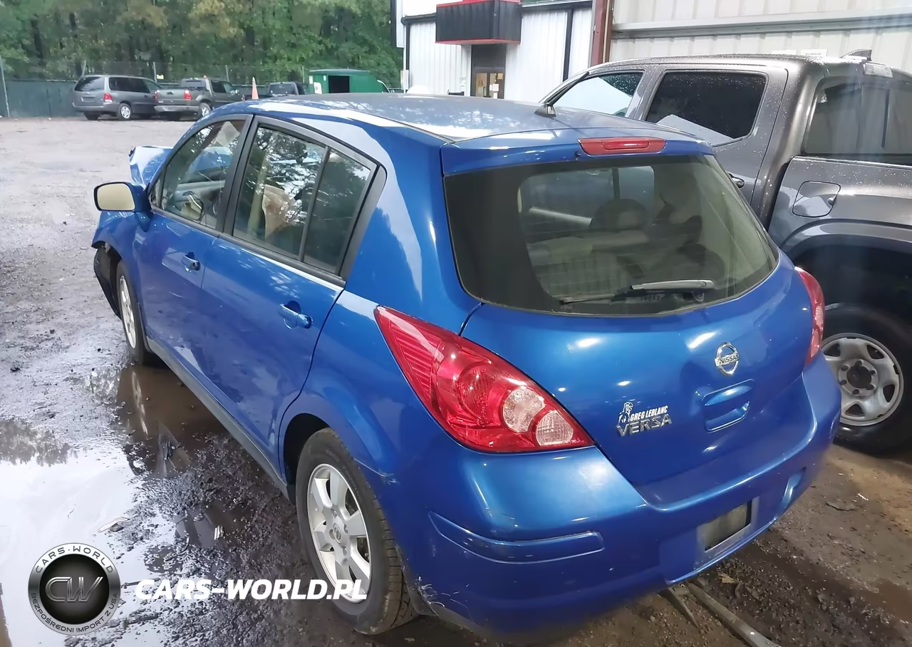 2007 Nissan Versa 1.8Sl VIN:3N1BC13E77L398370 - 3