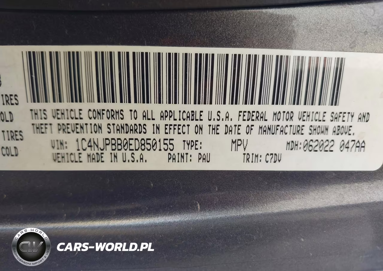 2014 Jeep Patriot Sport VIN:1C4NJPBB0ED850155 - 9